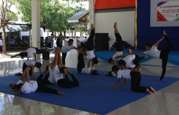 Yoga in Prison team in training