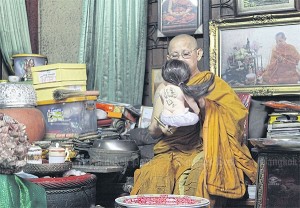 Angel child Phra Winai Thitabhanyo zegent een luk thep pop