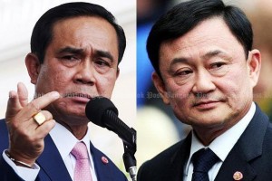 Prayut en Thaksin